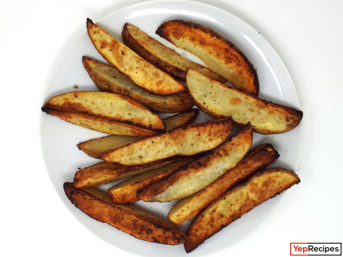 Crispy Air Fryer Potato Wedges recipe