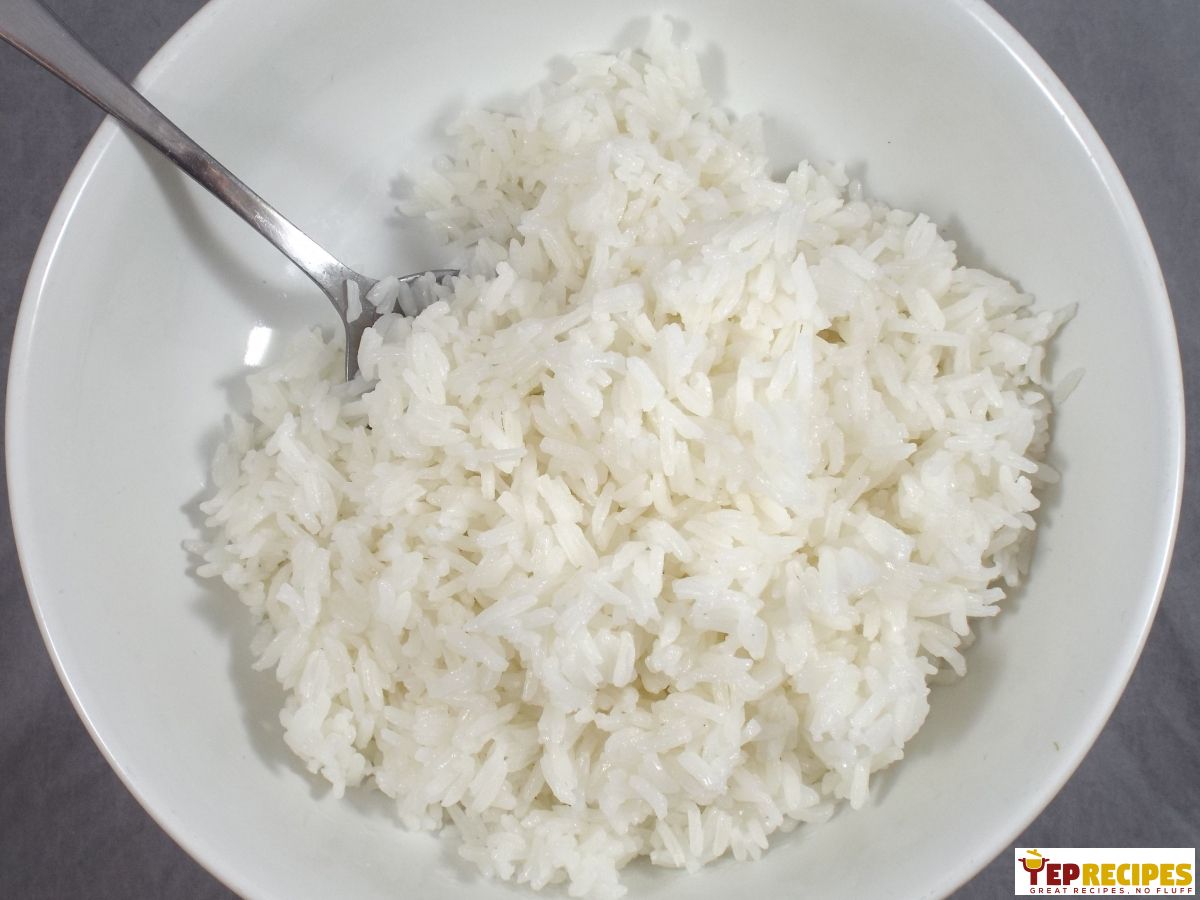 Steamed White Rice recipe