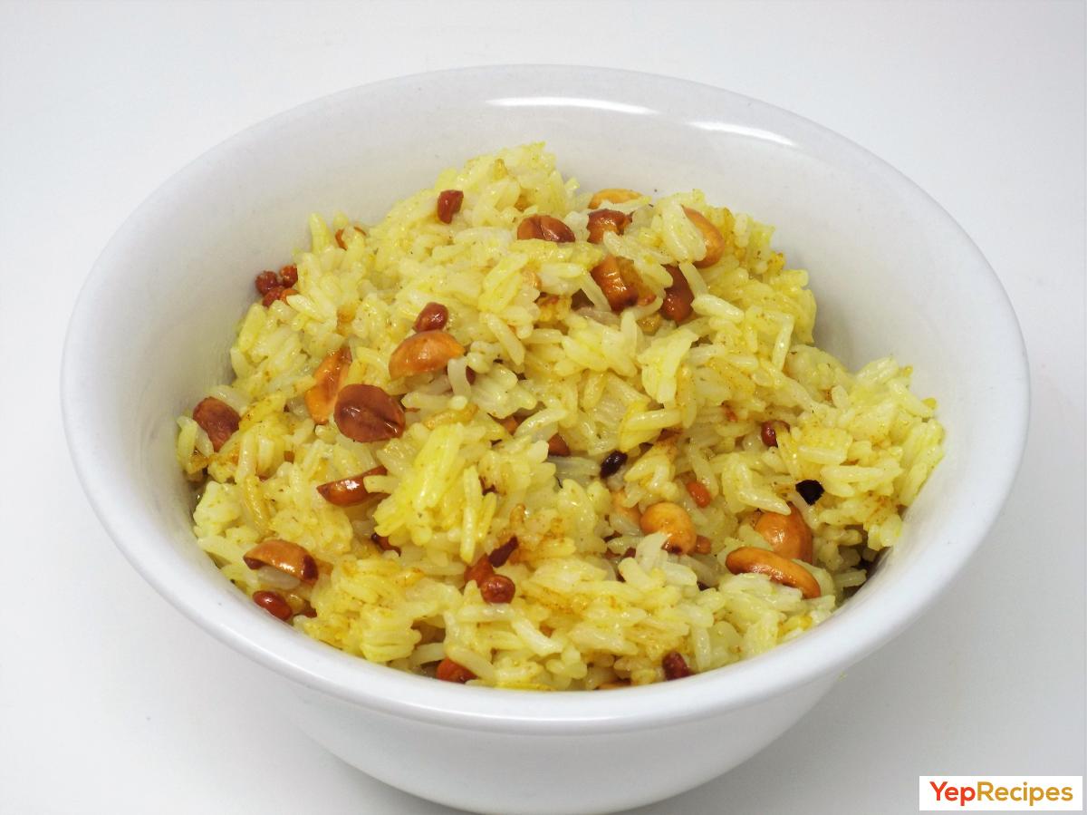 Chitranna Rice (Lemon Rice) recipe