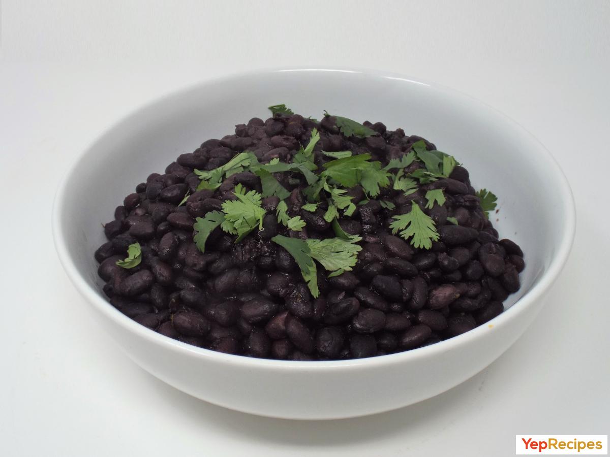 Spicy Citrus Black Beans recipe