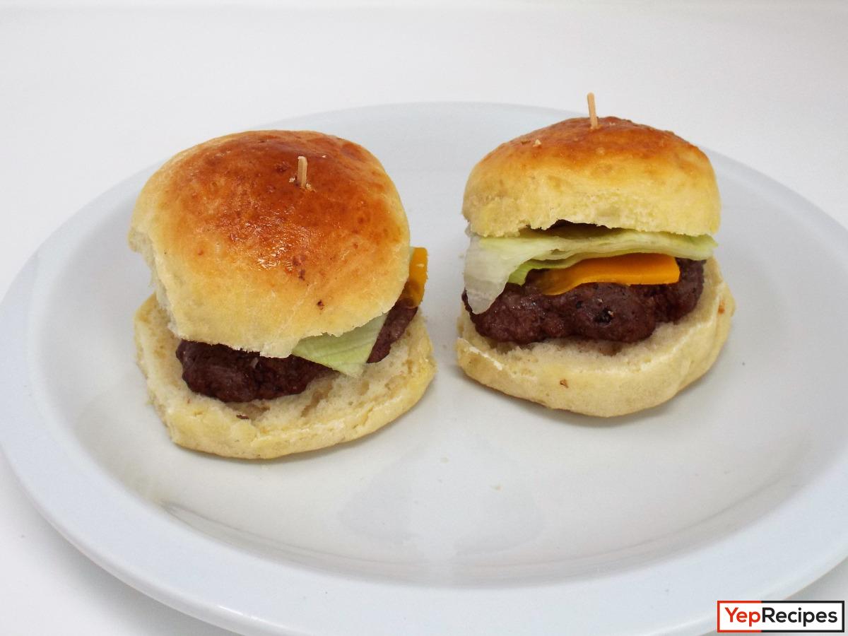 Air Fryer Beef Sliders recipe