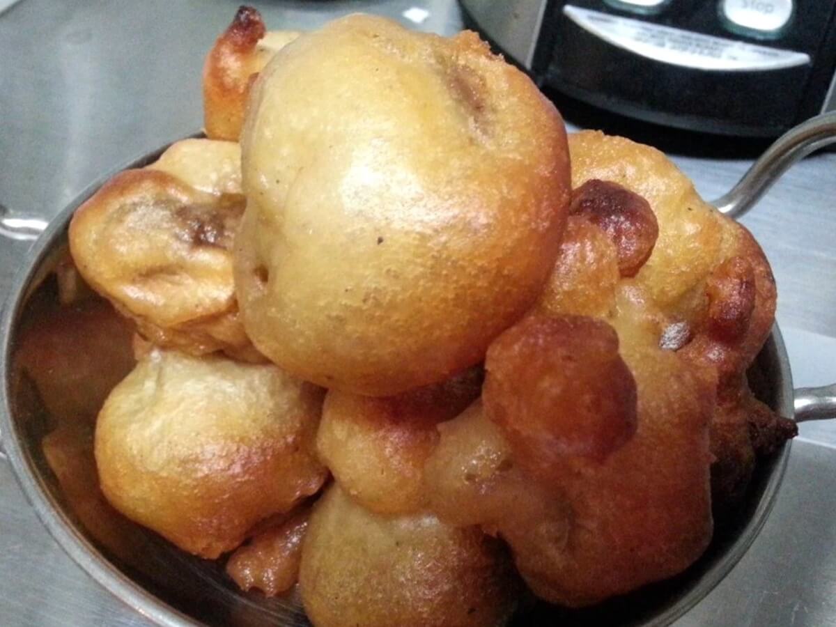 Simple Beer Battered Fried Mushrooms recipe