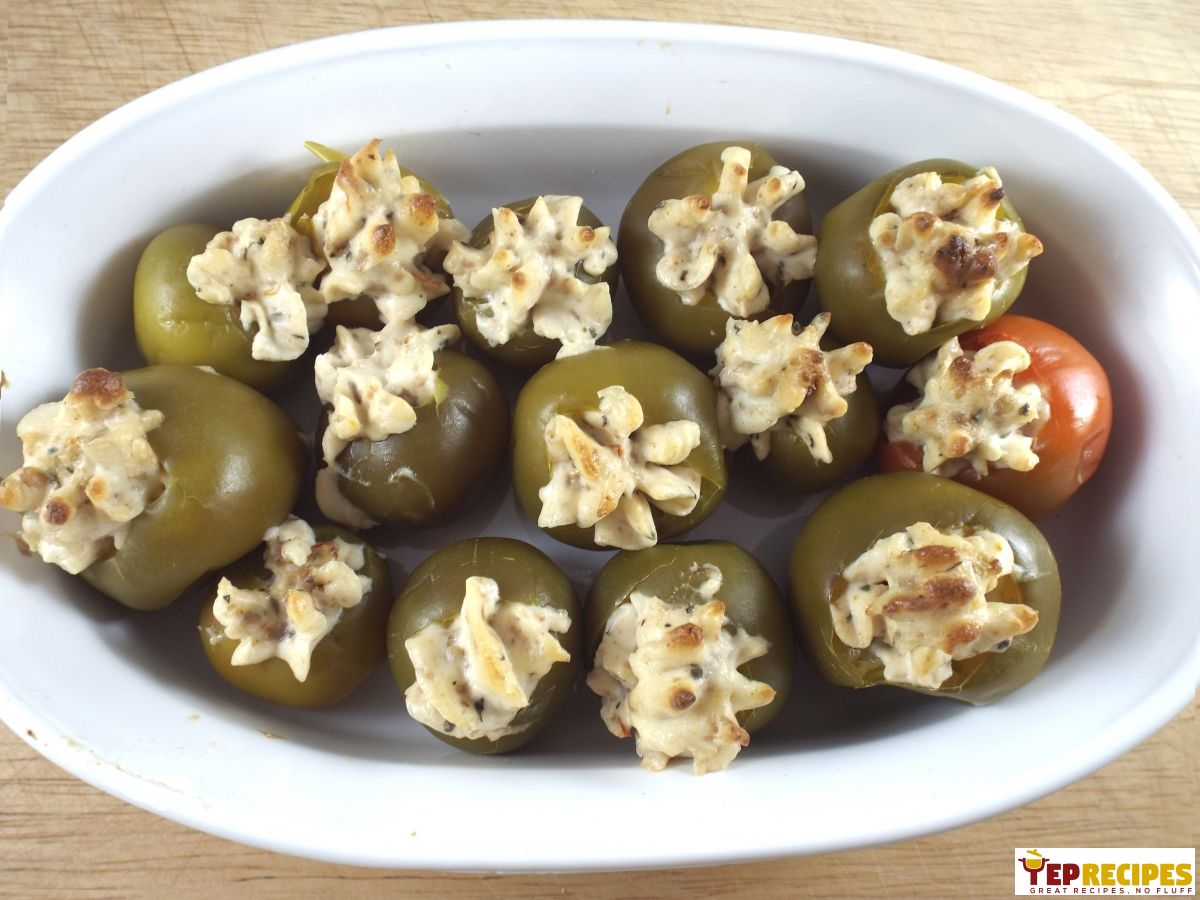 Italian Sausage Cherry Pepper Poppers recipe