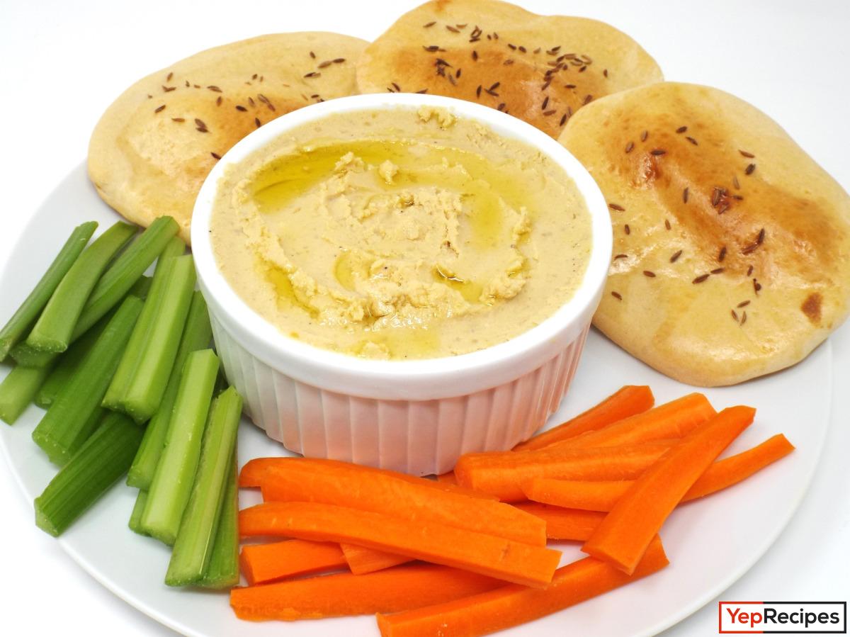 Fresh Ginger and Lemon Hummus recipe