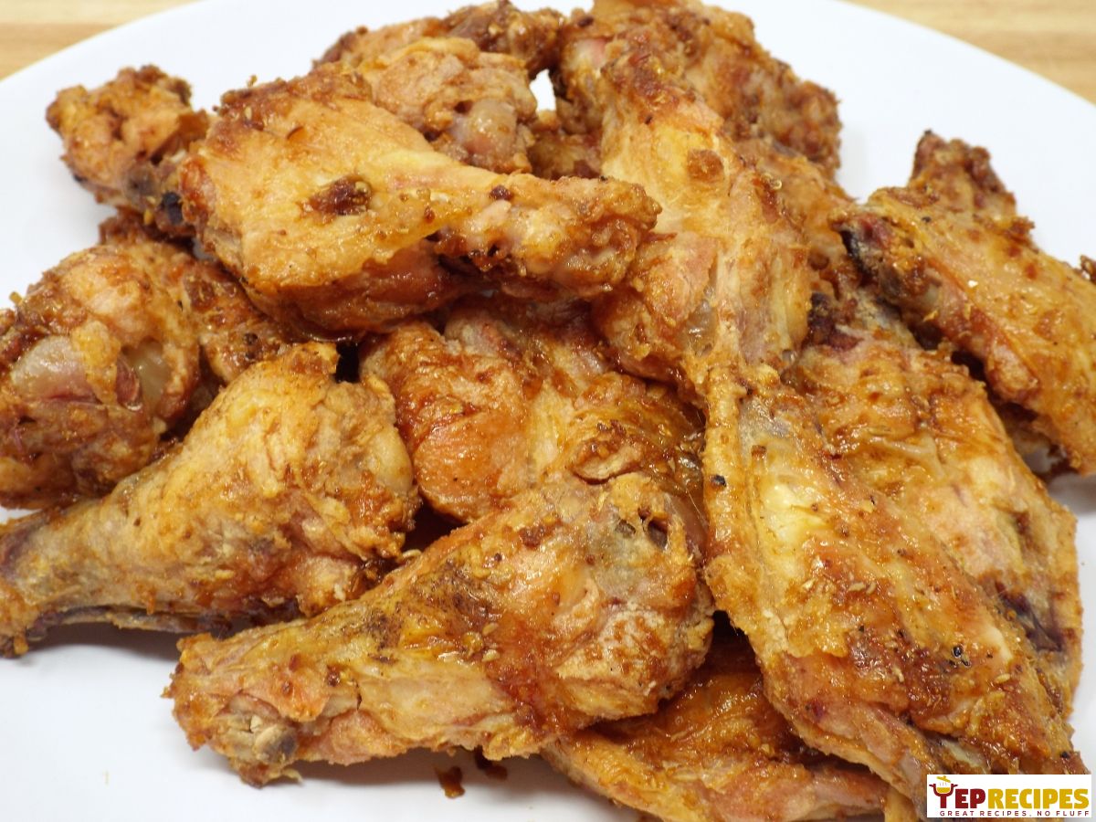Szechuan Style Chicken Wings recipe