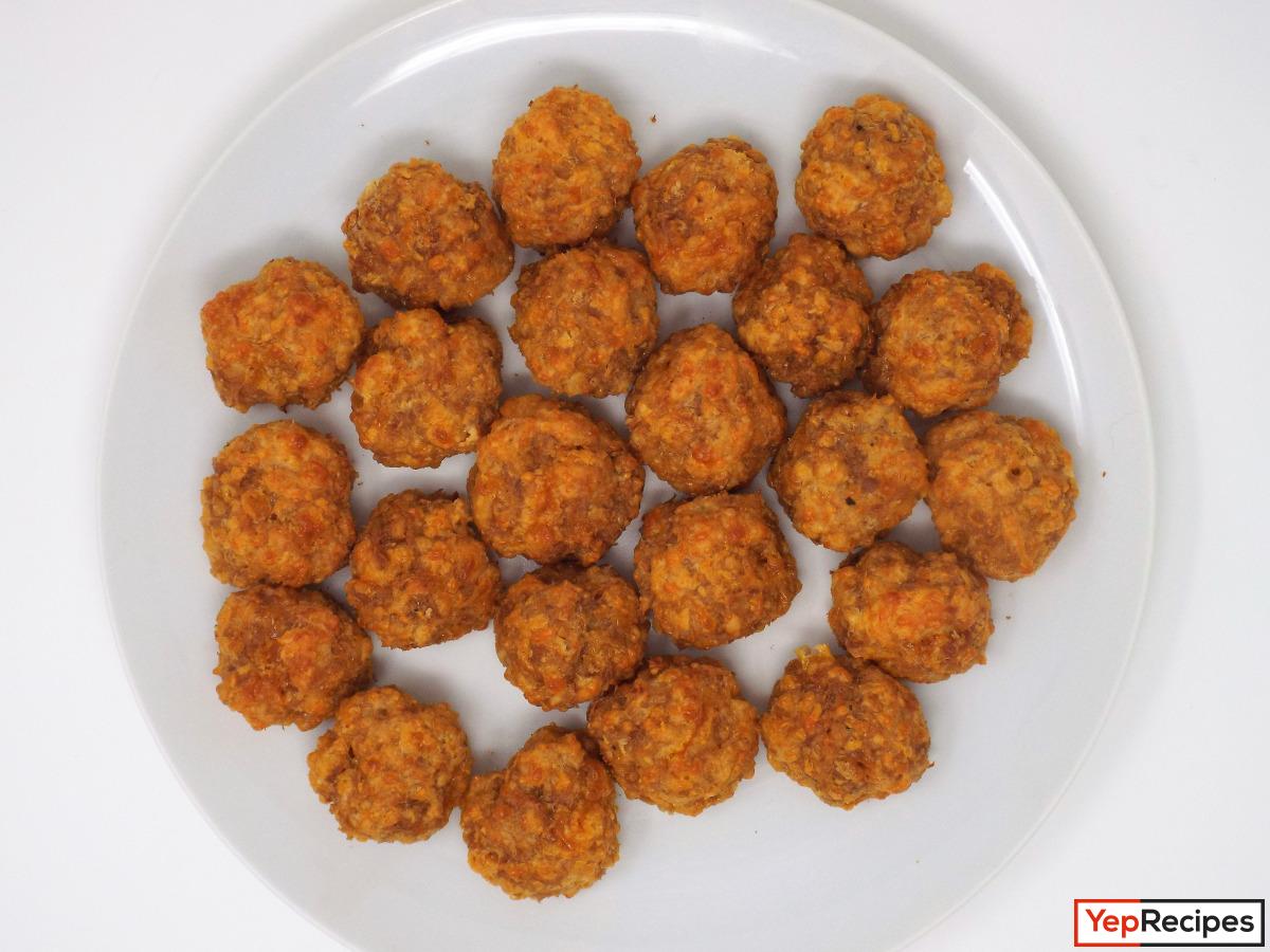 Turkey Sausage Balls recipe