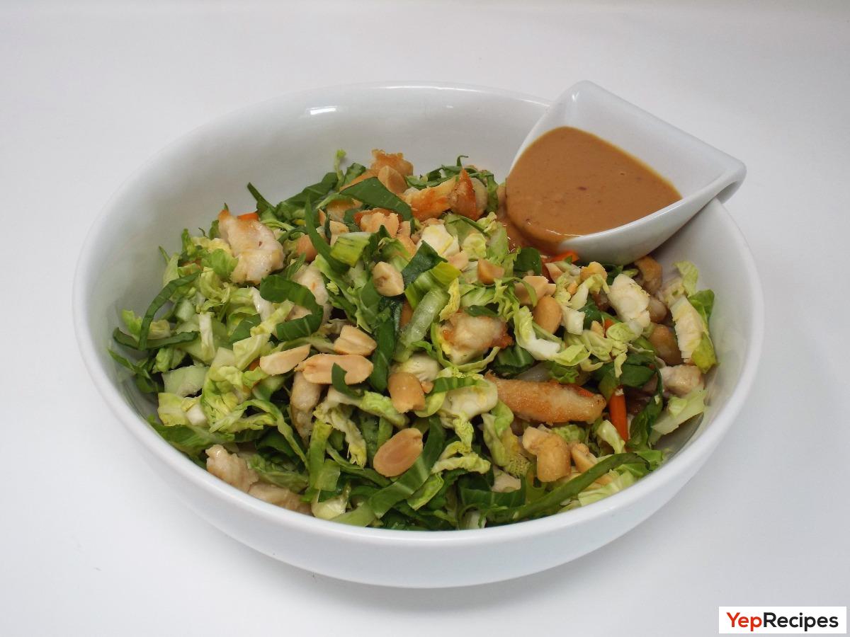 Asian Chicken and Peanut Salad recipe