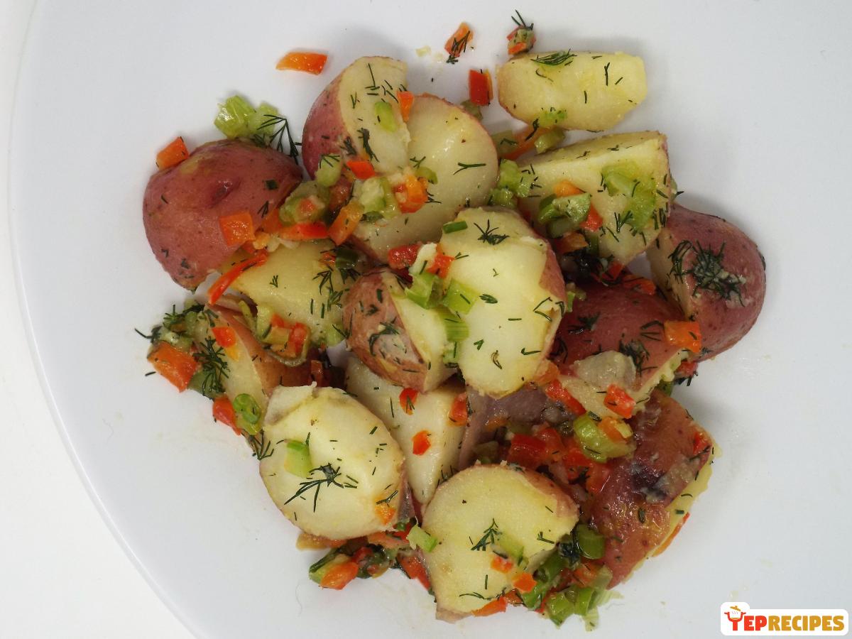 Dill Potato Salad with Dijon Vinaigrette recipe