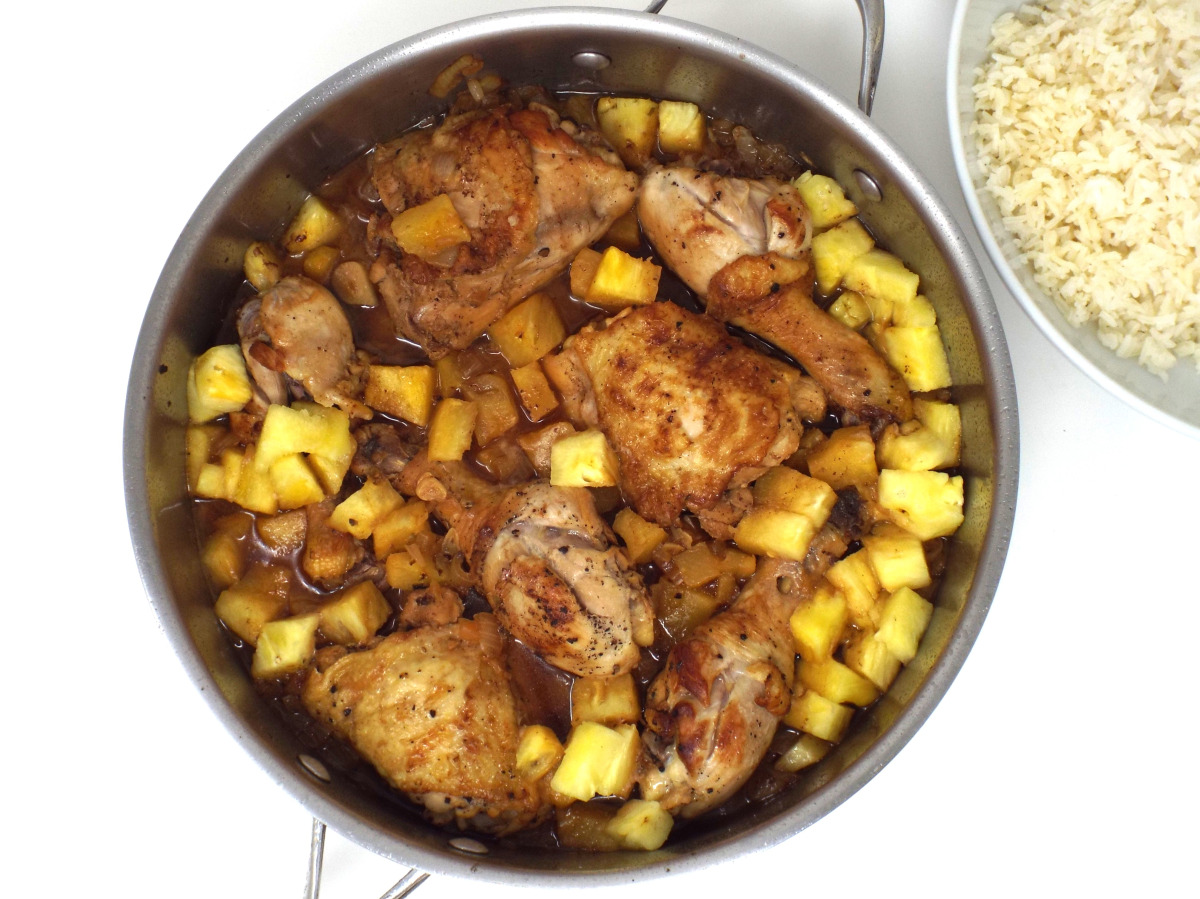 Chicken Hamonado with Jasmine Rice recipe