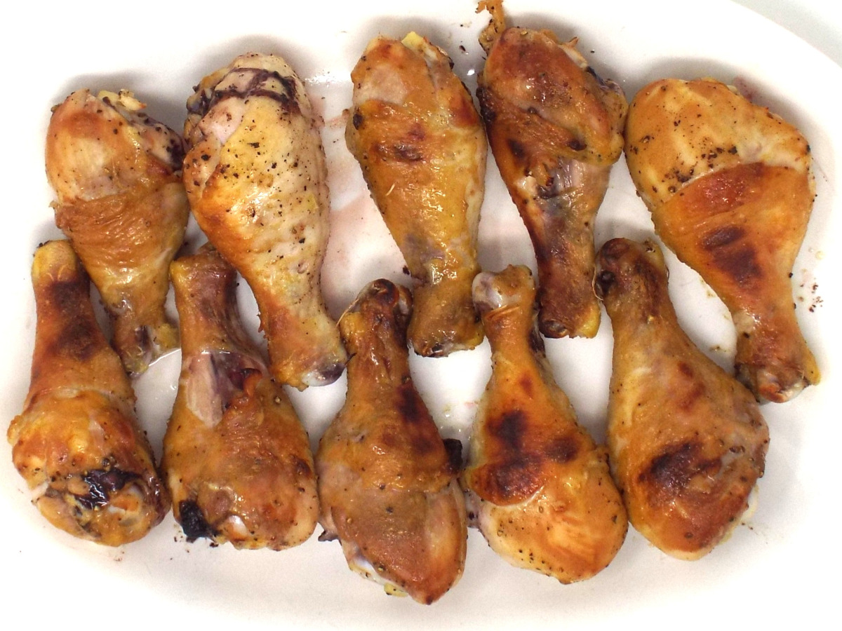 Honey Mustard Chicken Drumsticks recipe