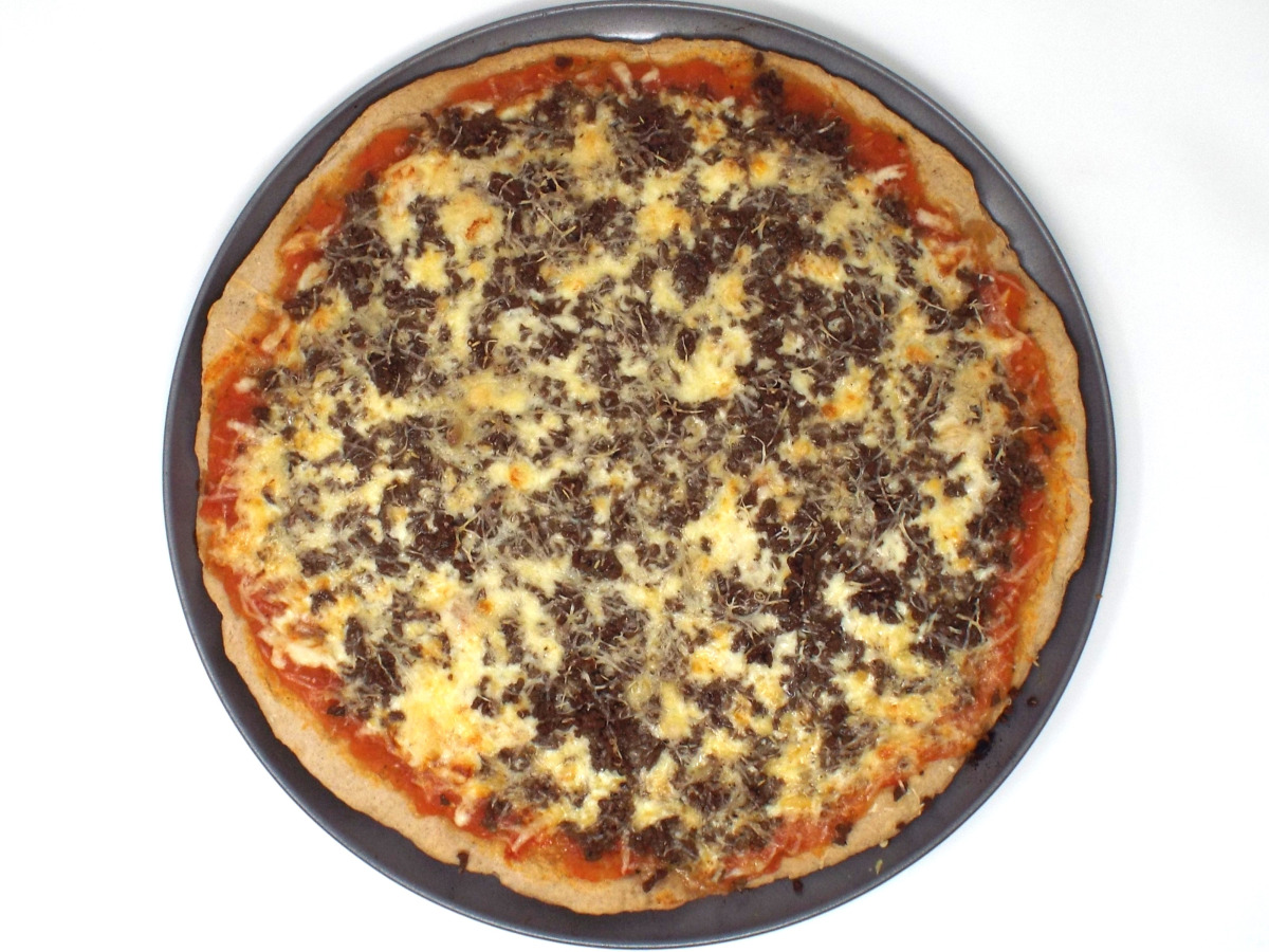 Italian Beef and Asiago Pizza recipe