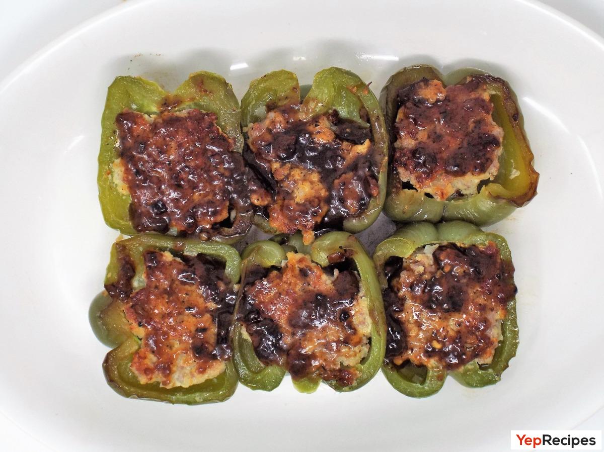 Piiman No Nikuzume (Japanese Stuffed Peppers) recipe