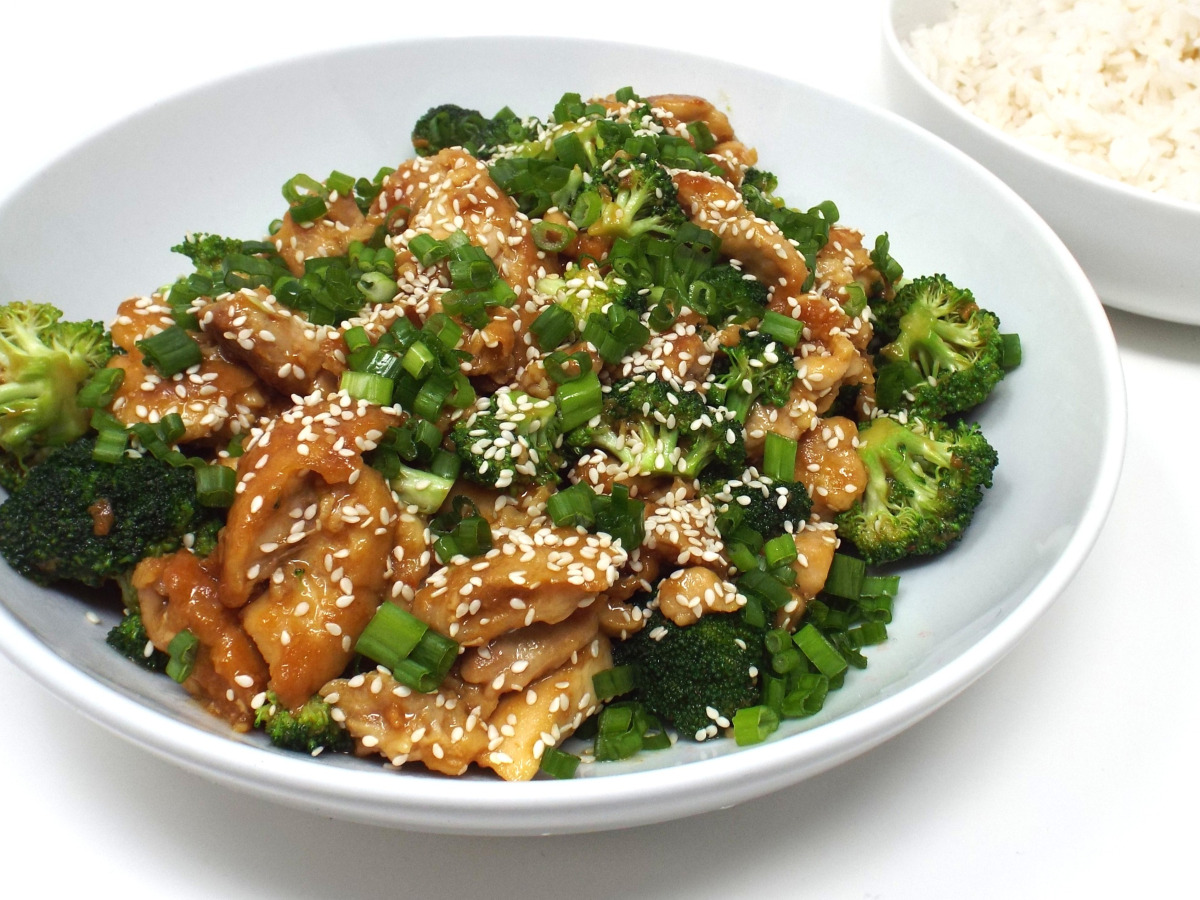 Sesame Chicken and Broccoli recipe