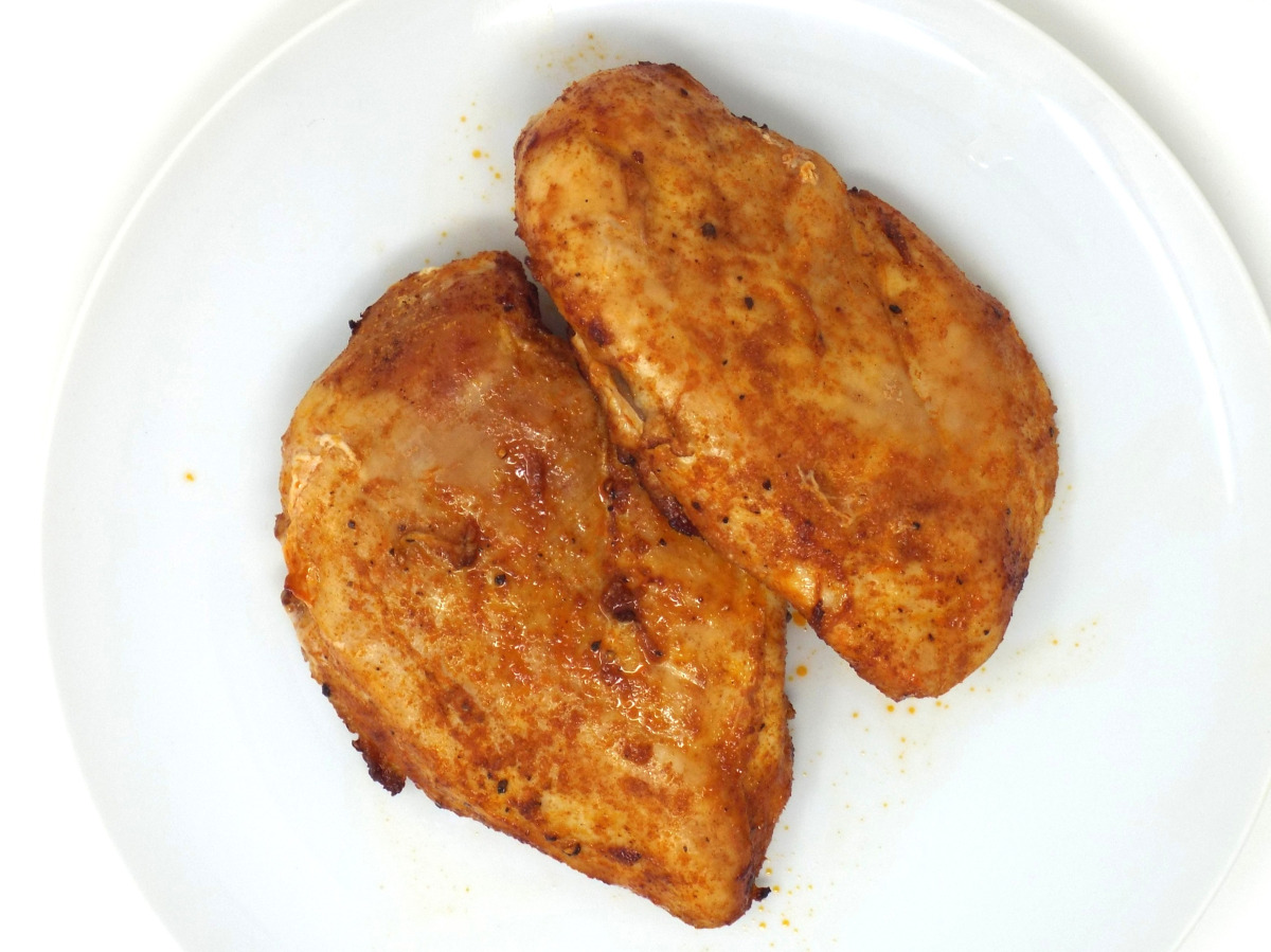 Smoky Air Fryer Chicken Breasts recipe