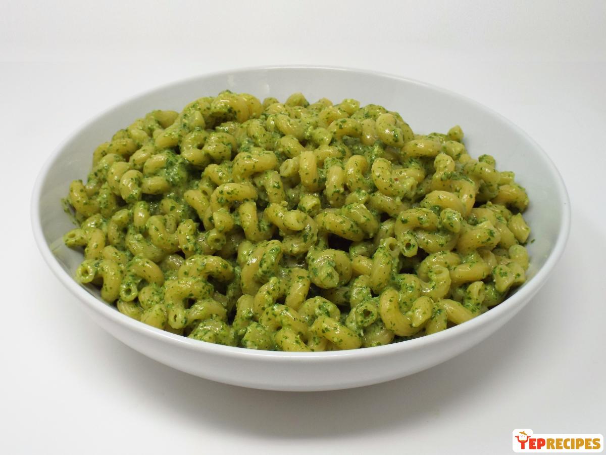 Arugula and Ricotta Pesto Pasta recipe