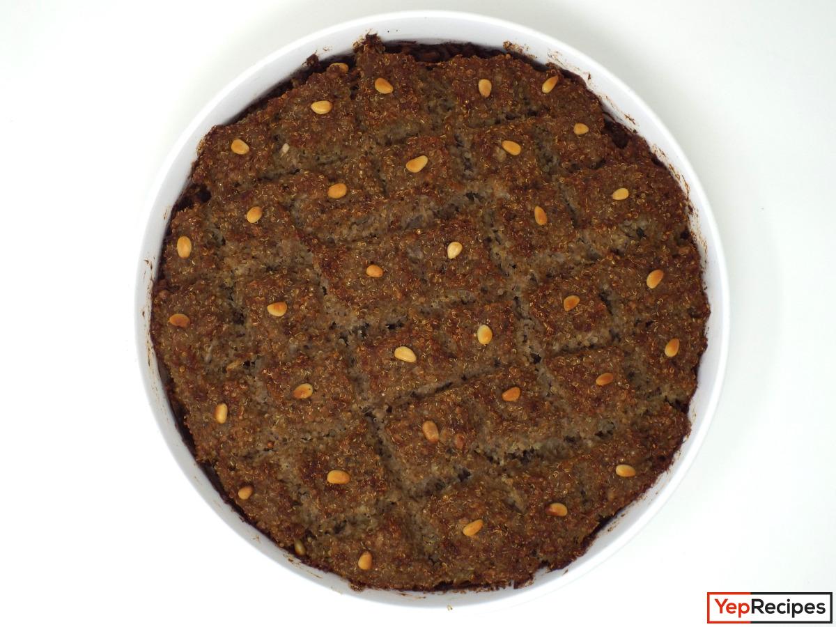 Baked Quinoa Kibbeh recipe