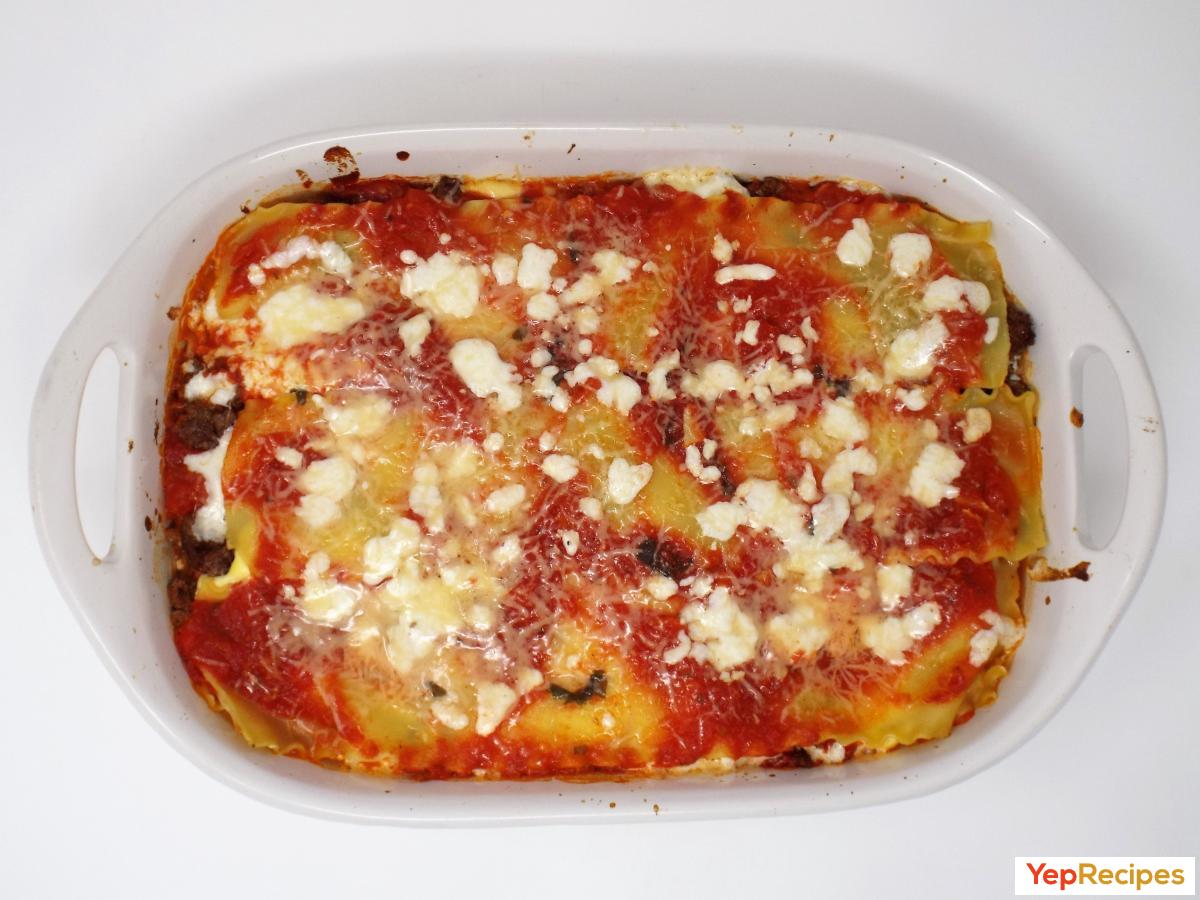 Beef Lasagna recipe