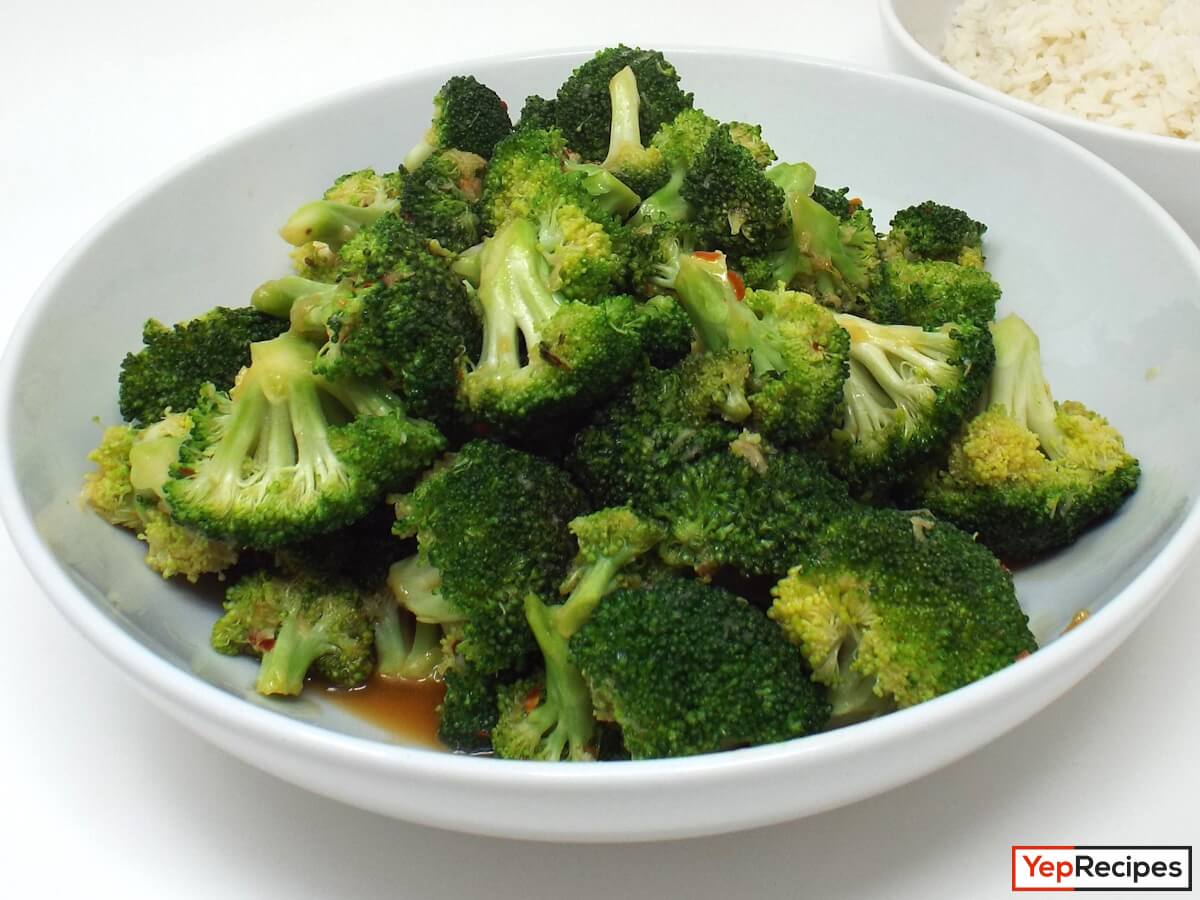 Broccoli in Garlic Sauce recipe