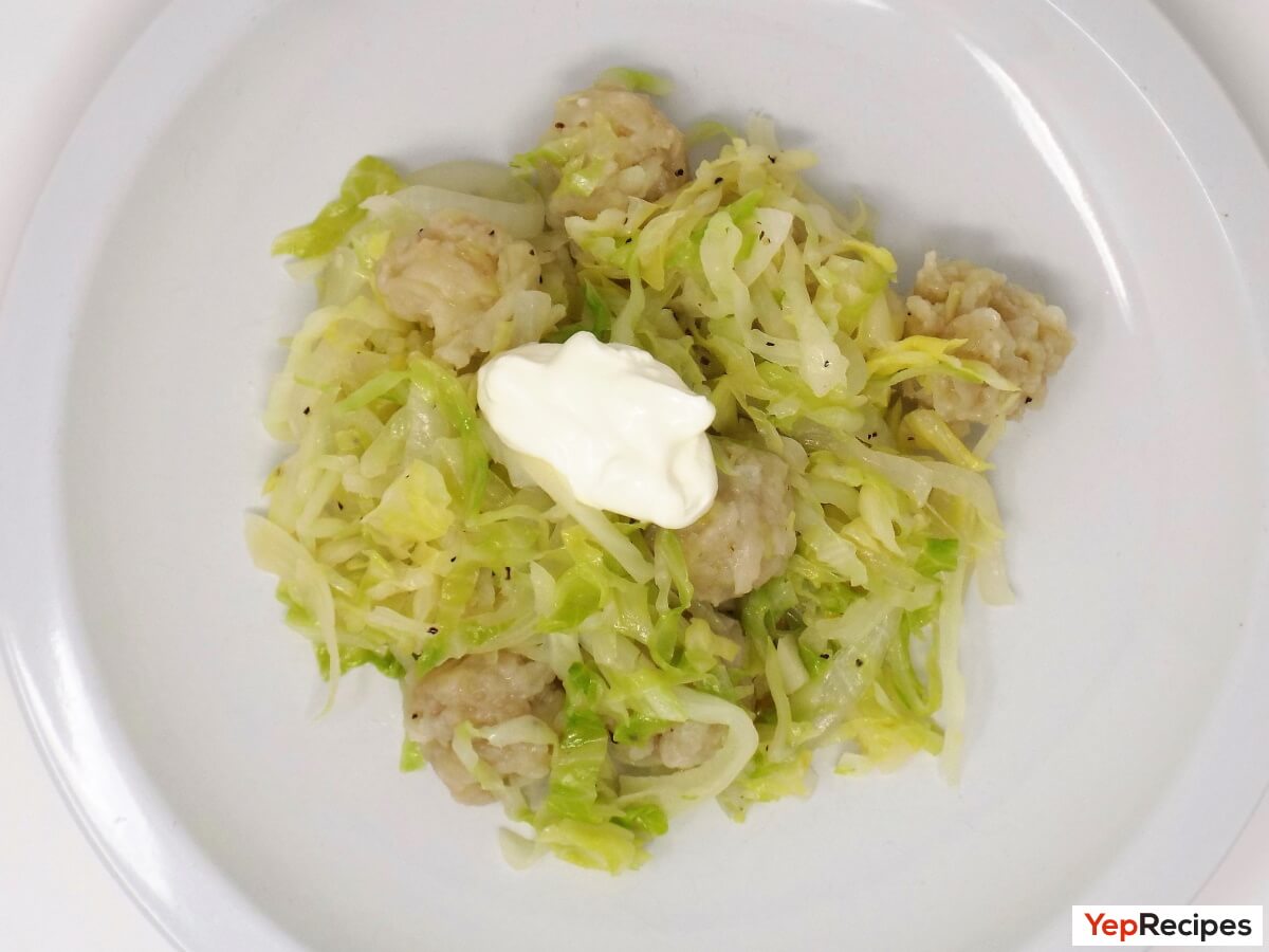 Cabbage Halusky Recipe YepRecipes