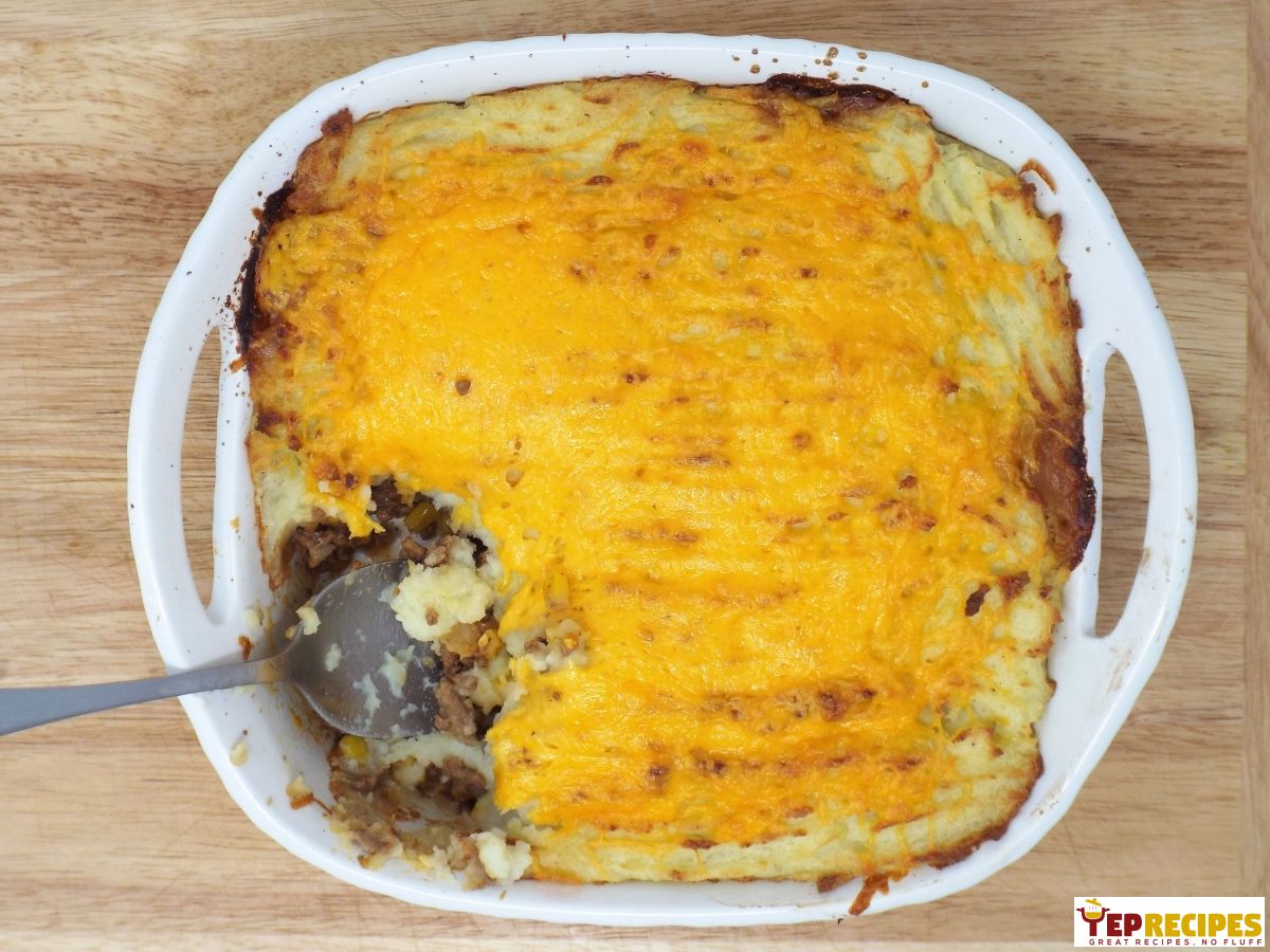 Cheesy Cottage Pie recipe