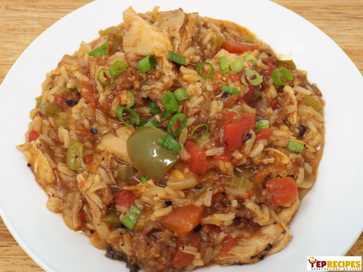 Chicken and Chorizo Jambalaya Recipe | YepRecipes