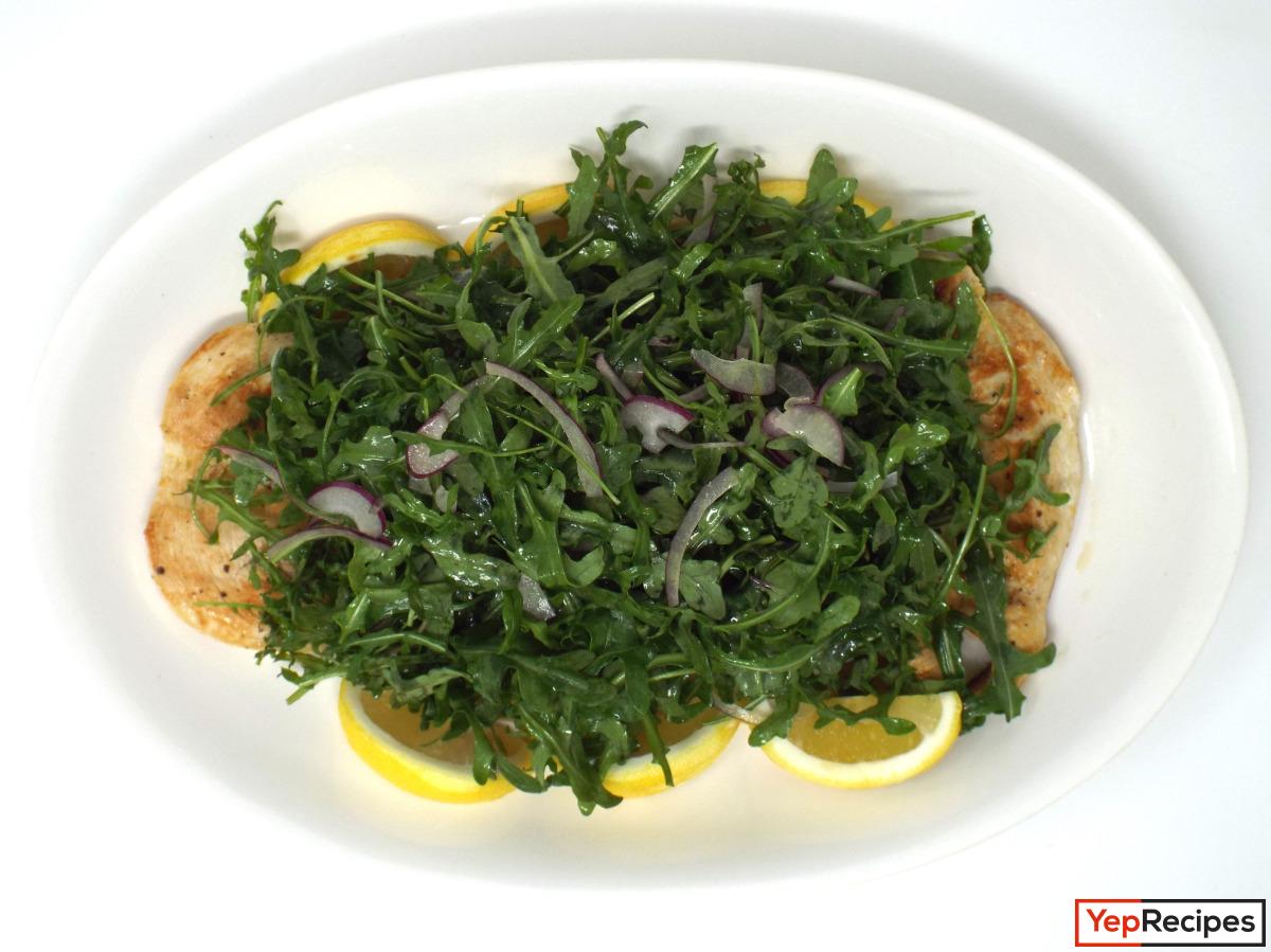 Chicken Paillard with Arugula recipe