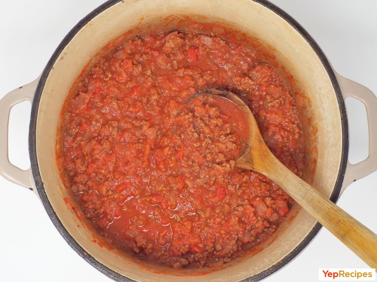 Easy Italian Meat Sauce recipe