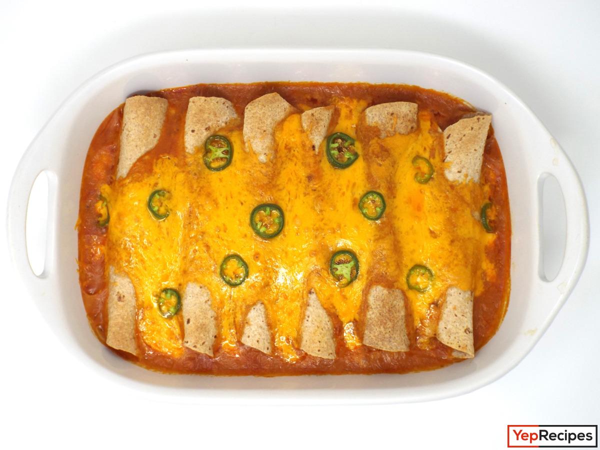Spicy Farro Enchiladas recipe