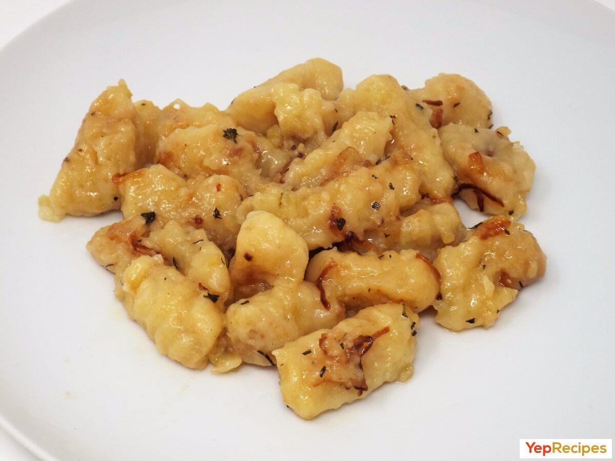 Yukon Gold Potato Gnocchi with Sage Brown Butter recipe