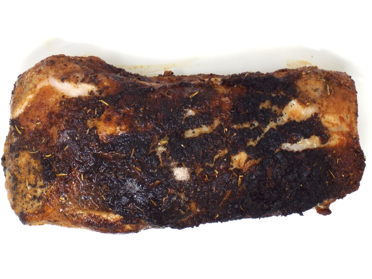 Herb and Spice Rubbed Roasted Pork Loin recipe