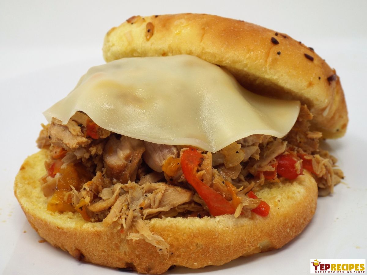 Slow Cooker Italian Style Pulled Pork Sandwiches Recipe YepRecipes