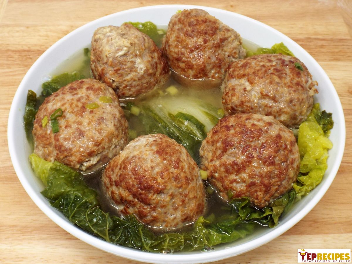 Lion's Head Meatballs recipe