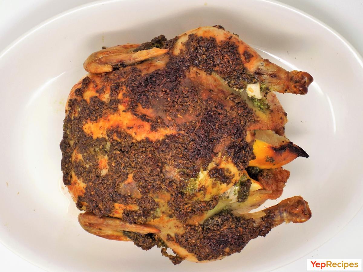 Roasted Chicken Genovese recipe