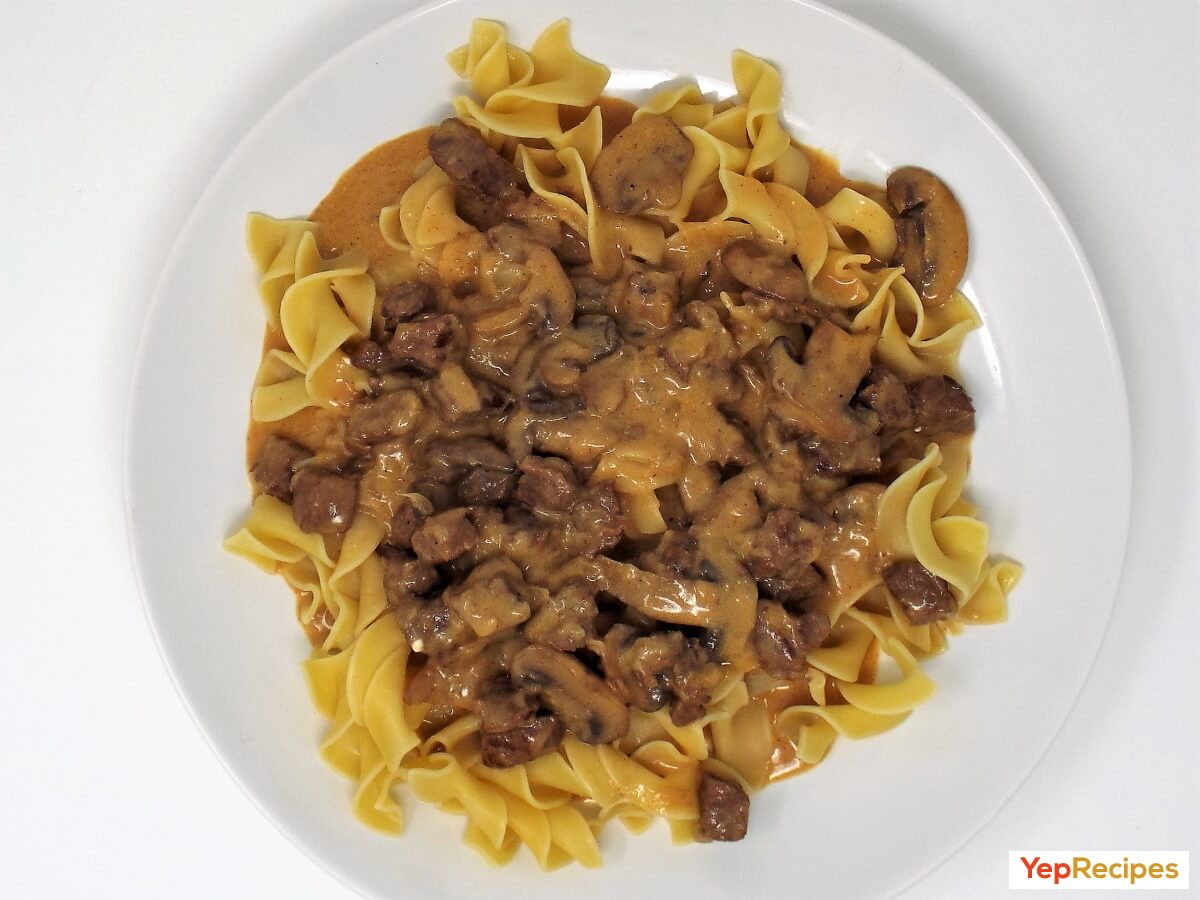 Round Steak Stroganoff recipe