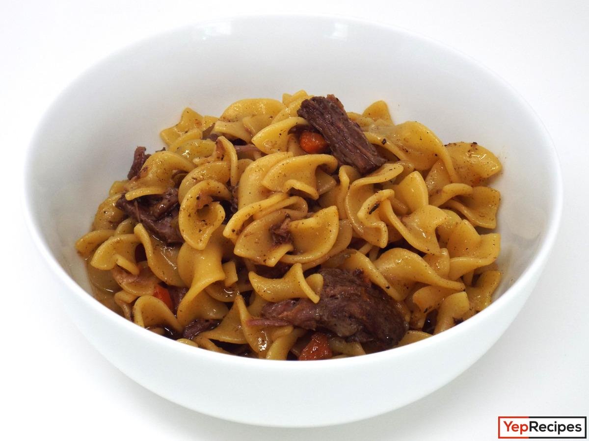 Slow Cooker Beef and Noodles recipe
