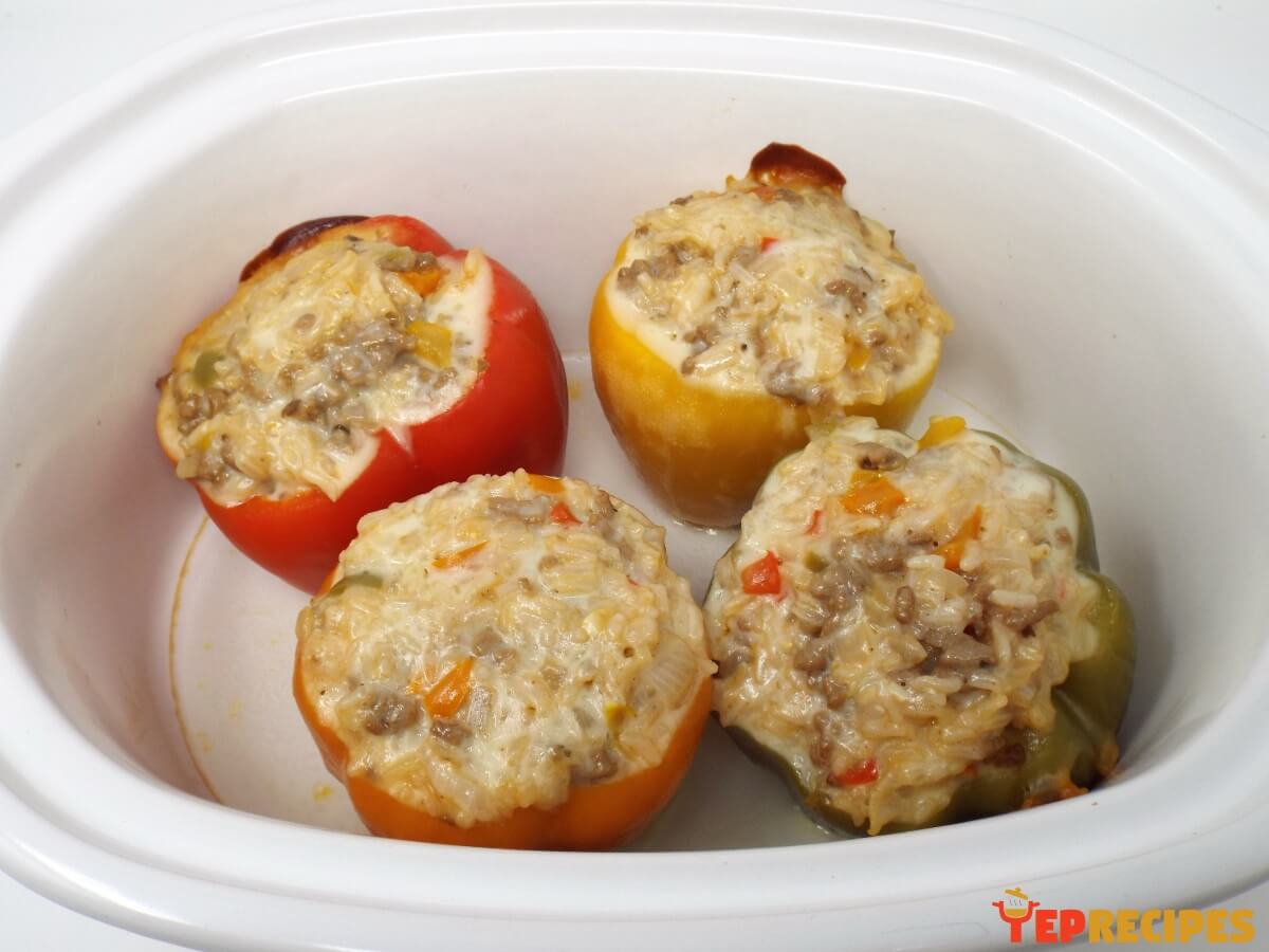 Slow Cooker Stuffed Peppers recipe