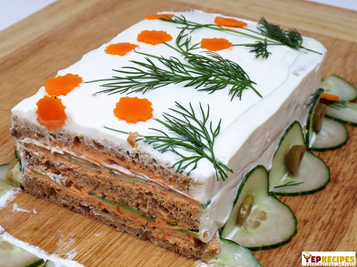 Sandwich Layer Cake (Smorgastarta) recipe