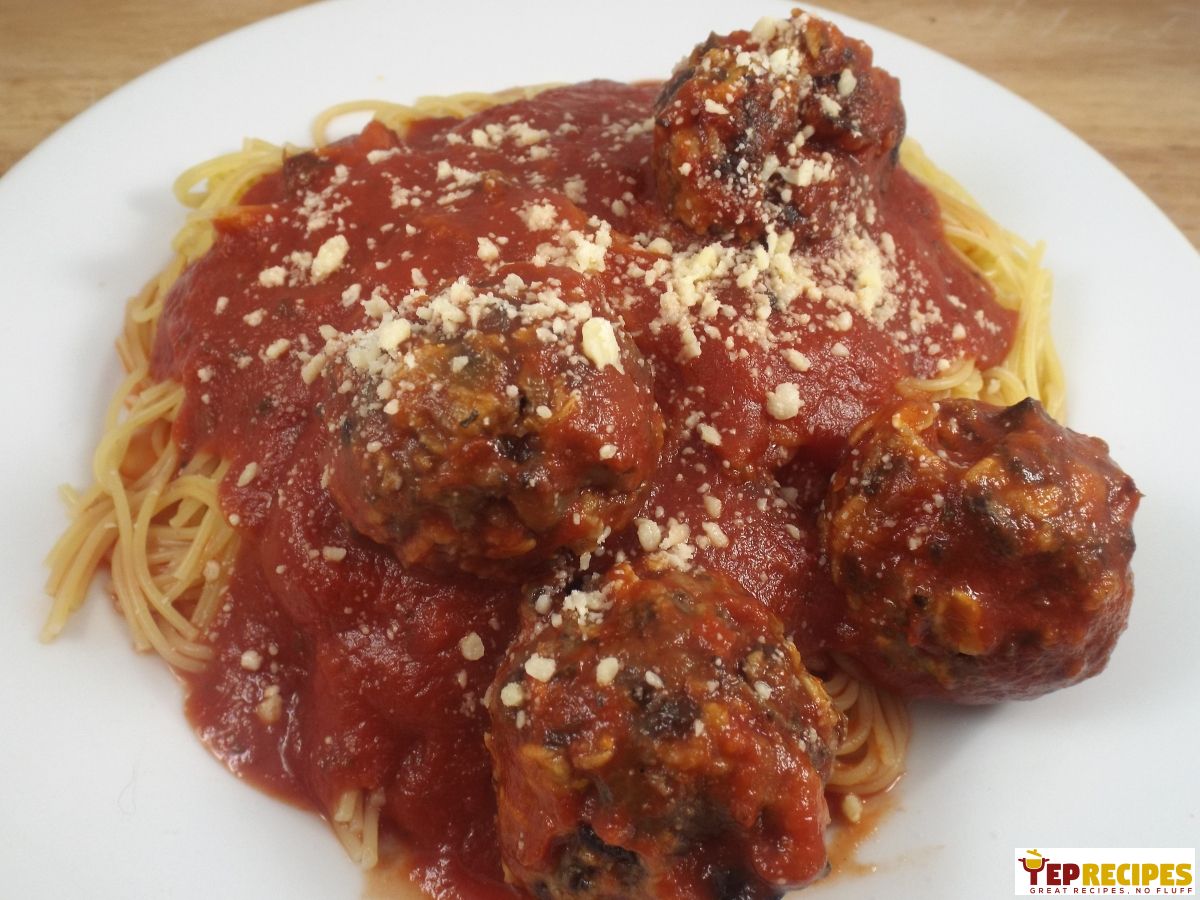 Spaghetti & Vegetarian Meatballs recipe