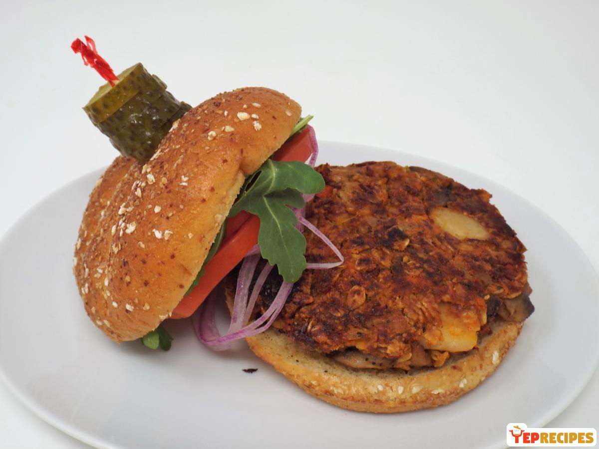 Garden Veggie Burgers recipe