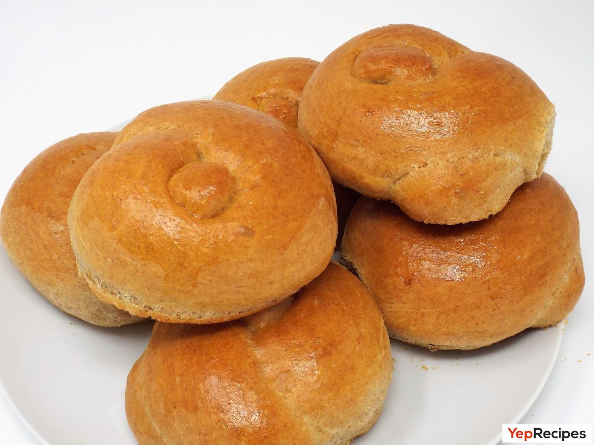Challah Hamburger Buns recipe