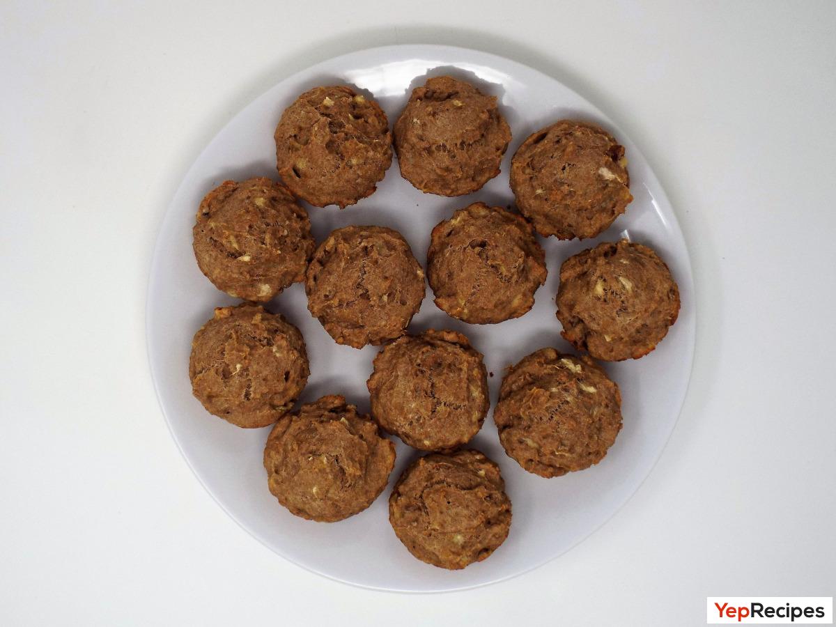 Whole Wheat Banana Walnut Muffins recipe