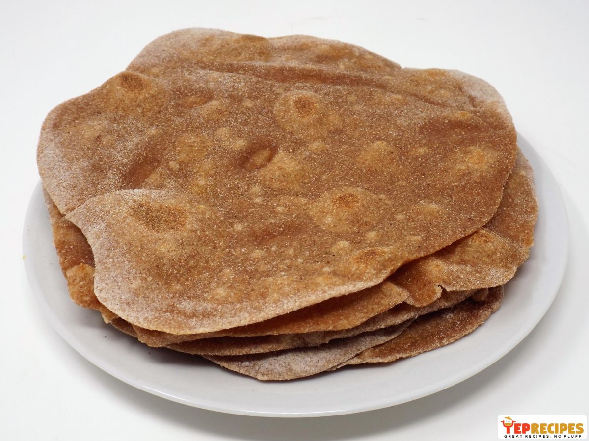 Chapati (Indian Roti Flatbread) recipe