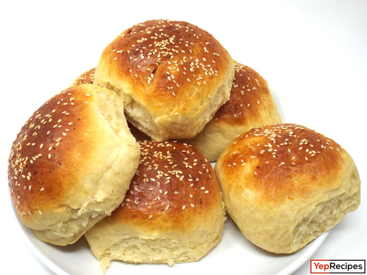 Sesame Seed Potato Buns recipe