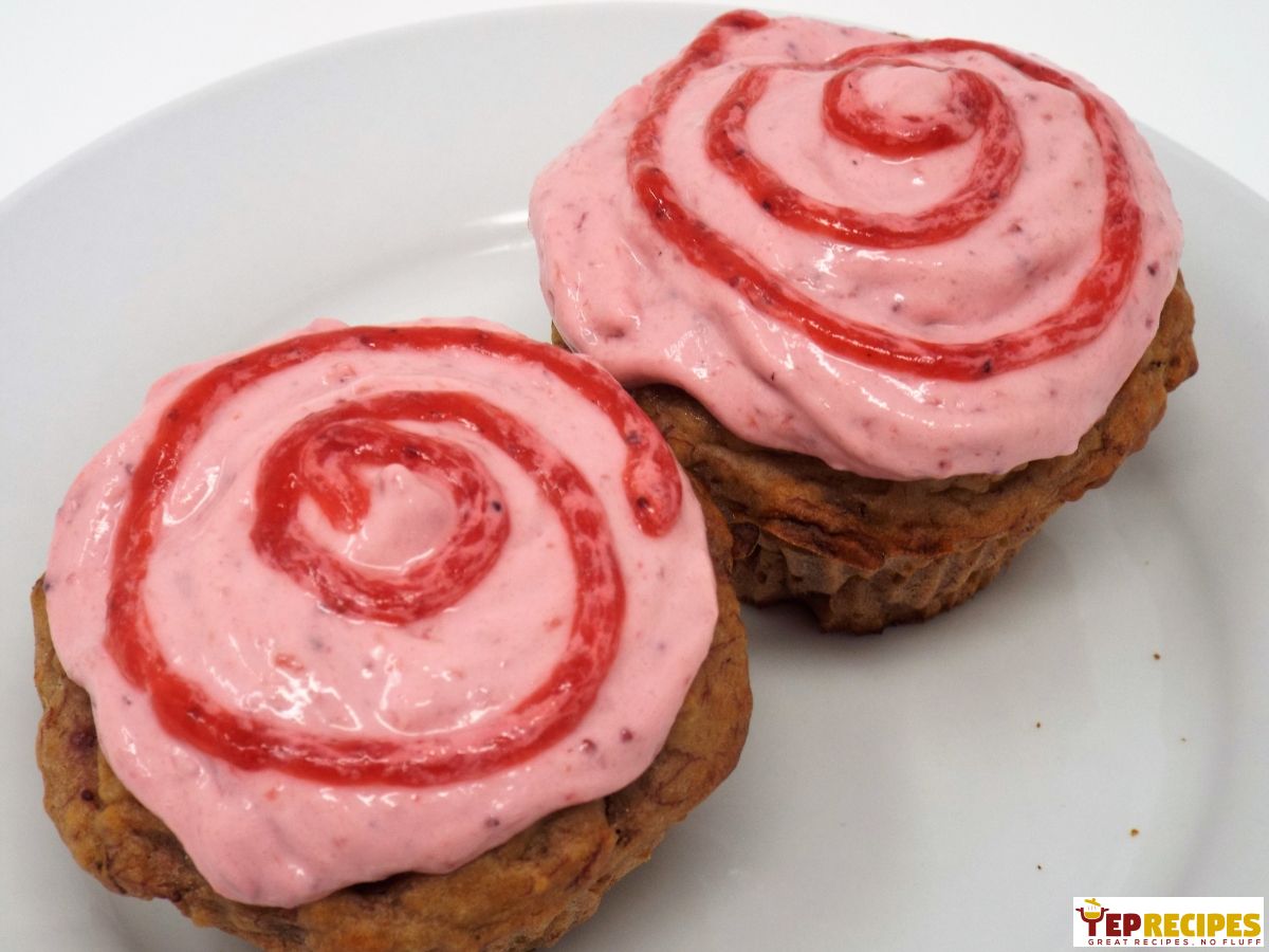 Sweet Baby Pink Cupcakes, Sugar & Sweetener Free recipe