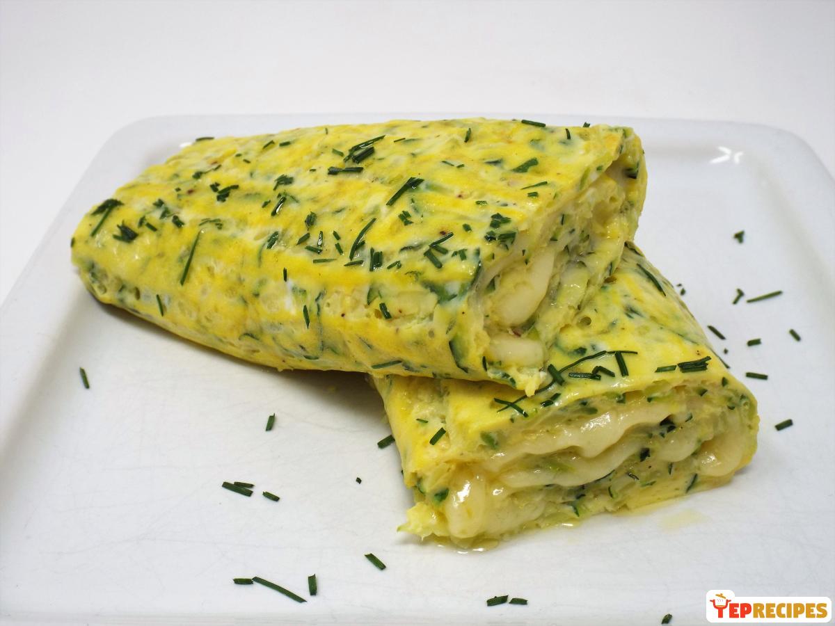 Egg Zucchini Roll recipe