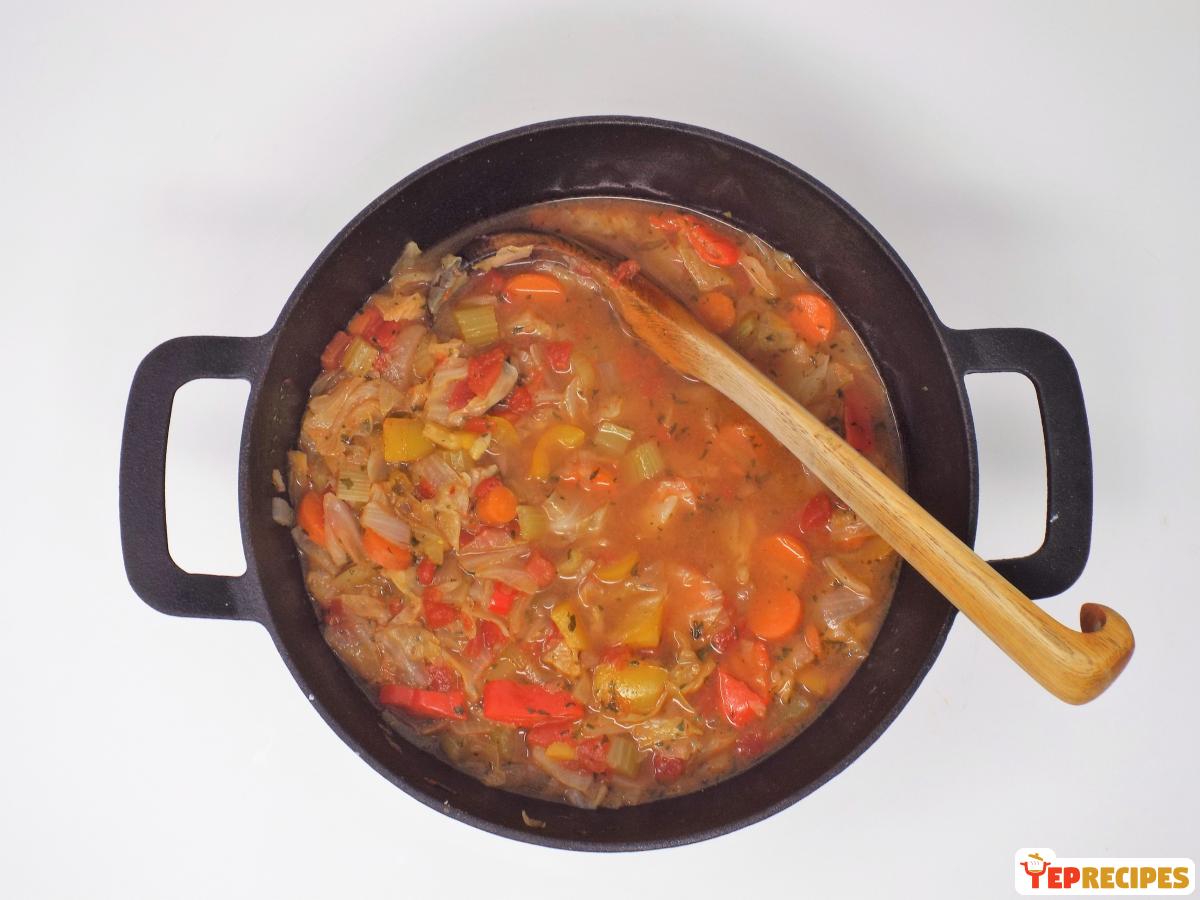 Cabbage Vegetable Soup recipe