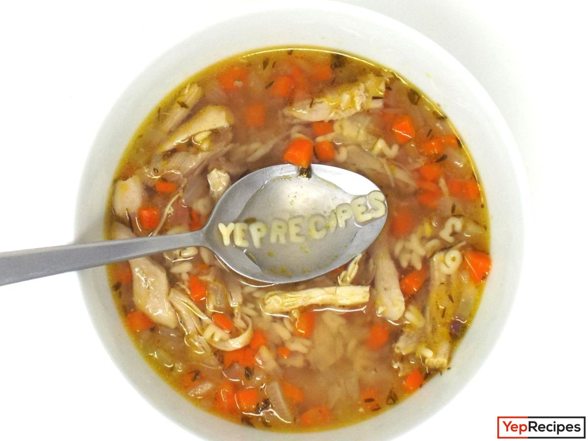 Chicken Alphabet Soup recipe