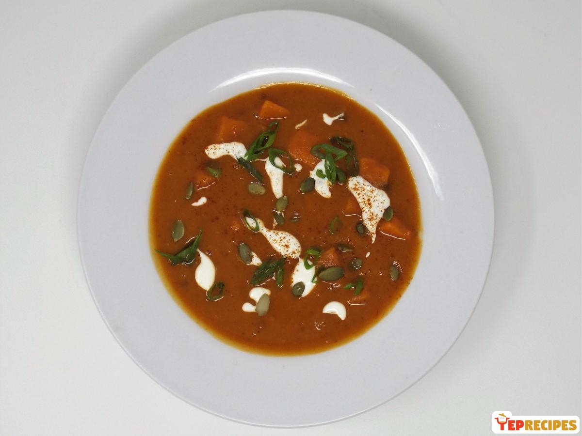 Chipotle Sweet Potato Soup recipe