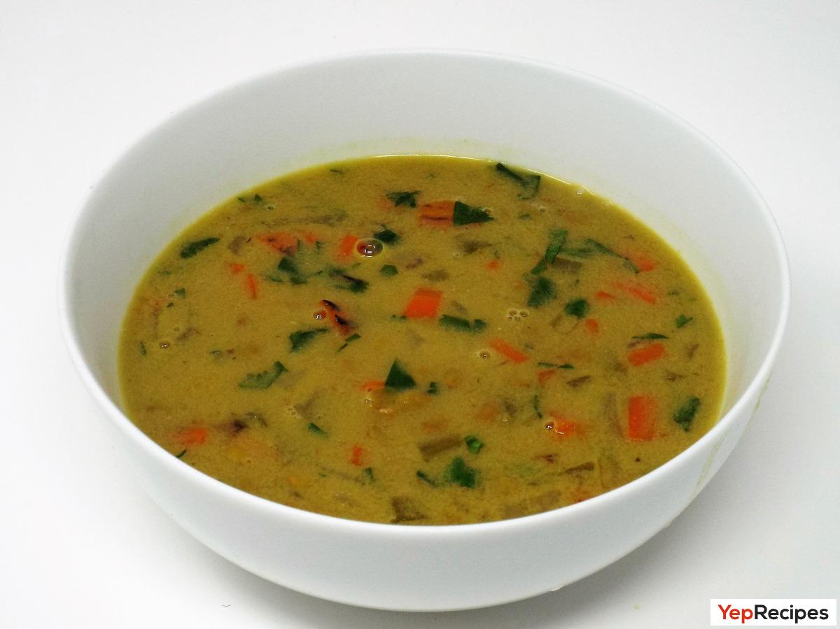 Coconut and Turmeric Lentil Soup recipe