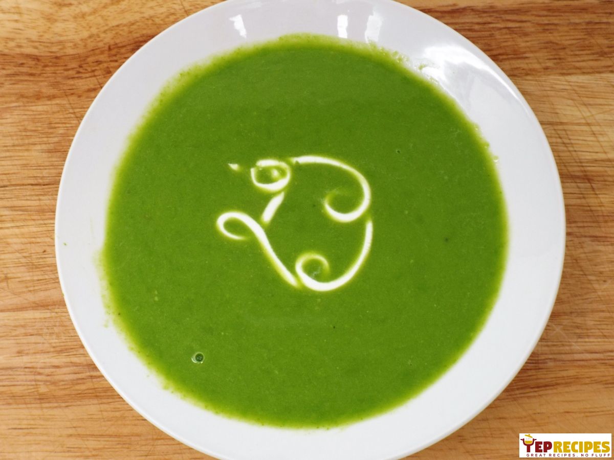 Sweet Garden Pea Soup recipe